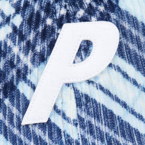 Palace CORDUROY P 6-PANEL BLUE BIAS CHECK - Colorway