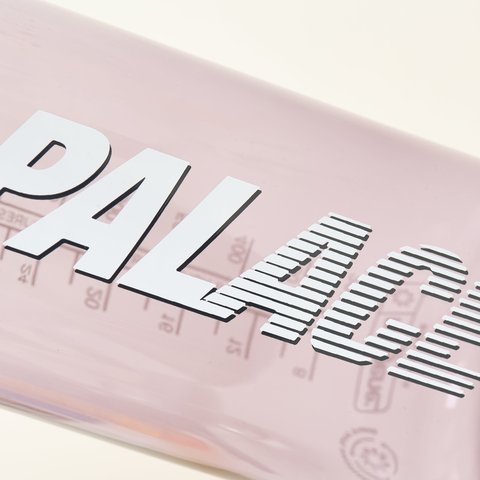 PALACE NALGENE FONT WATER BOTTLE AUBERGINE / BLACK