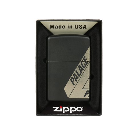 Palace PALACE ZIPPO LIGHTER BLACK / SILVER - Colorway