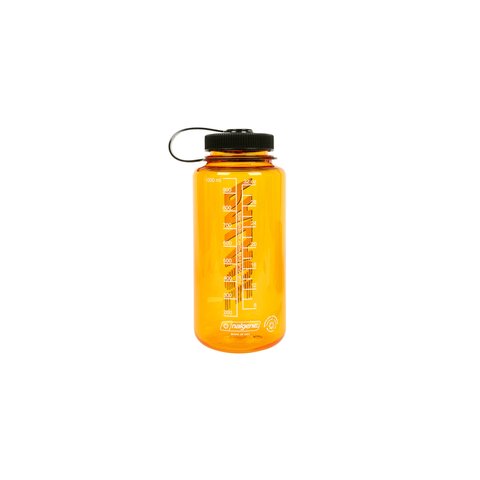 PALACE NALGENE FONT WATER BOTTLE CLEMENTINE / BLACK