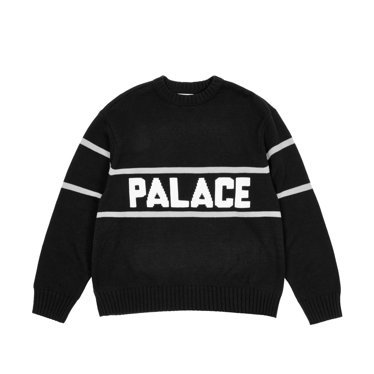 Palace BLOCKY KNIT BLACK (Summer 2024) - $198.00