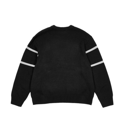 Palace BLOCKY KNIT BLACK - Colorway