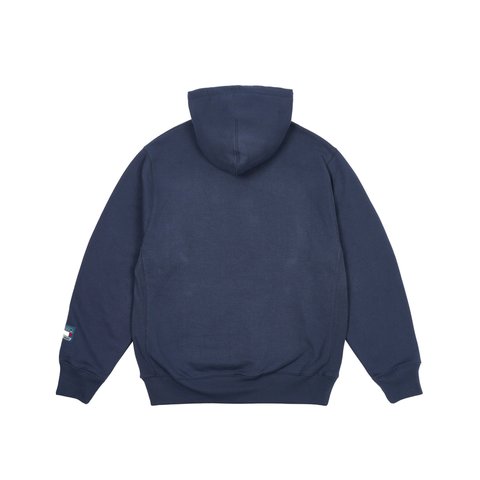 Palace ARC APPLIQUE HOOD NAVY - Colorway