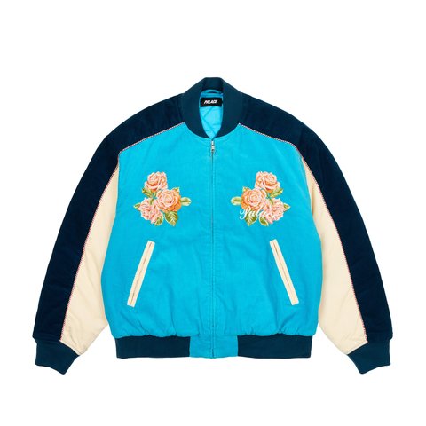 Palace CAT EYE BOMBER JACKET REAL TEAL - €318.00