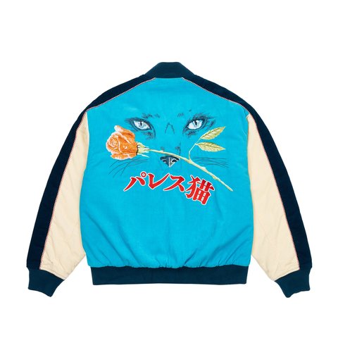 Palace CAT EYE BOMBER JACKET REAL TEAL - Colorway