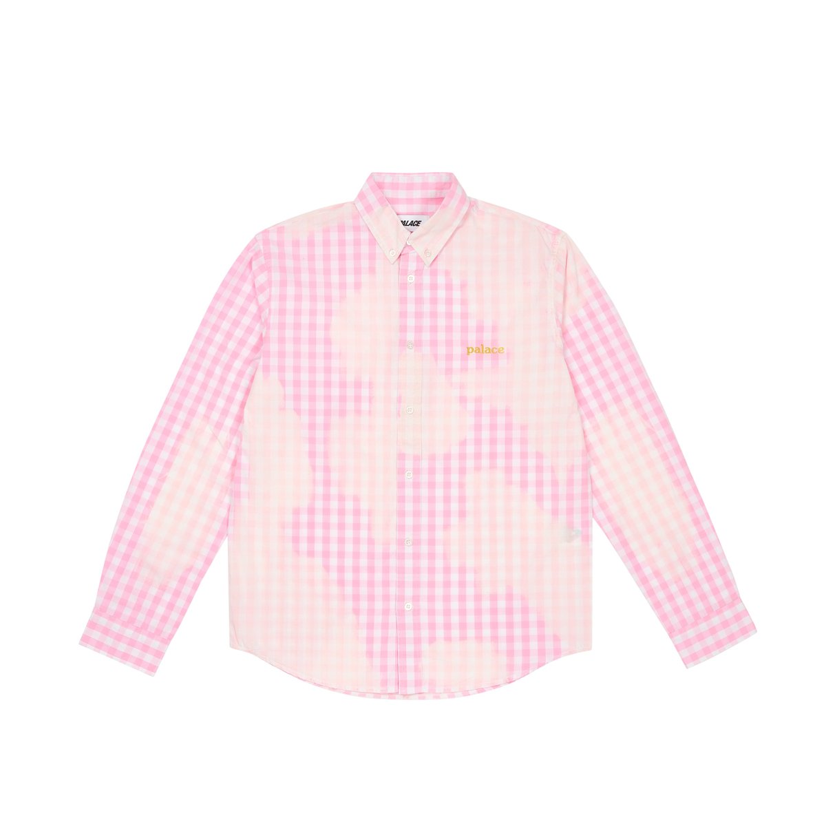 Palace BLEACHED OUT SHIRT PINK (Summer 2024) - $178.00