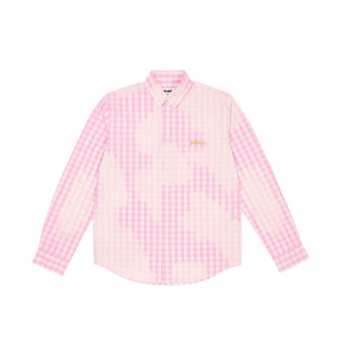BLEACHED OUT SHIRT PINK
