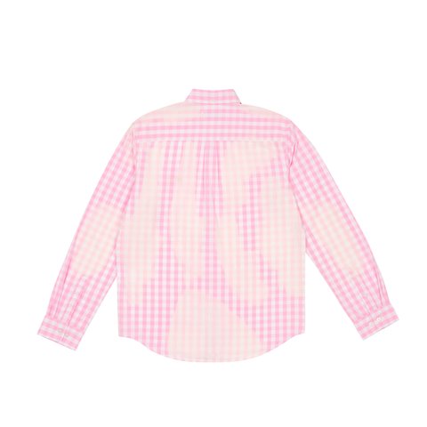 Palace BLEACHED OUT SHIRT PINK - Colorway