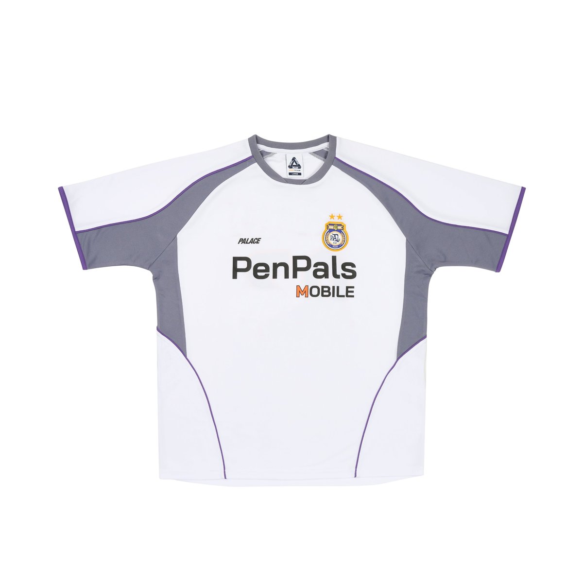 Palace PEN PALS JERSEY WHITE (Summer 2024) - $128.00