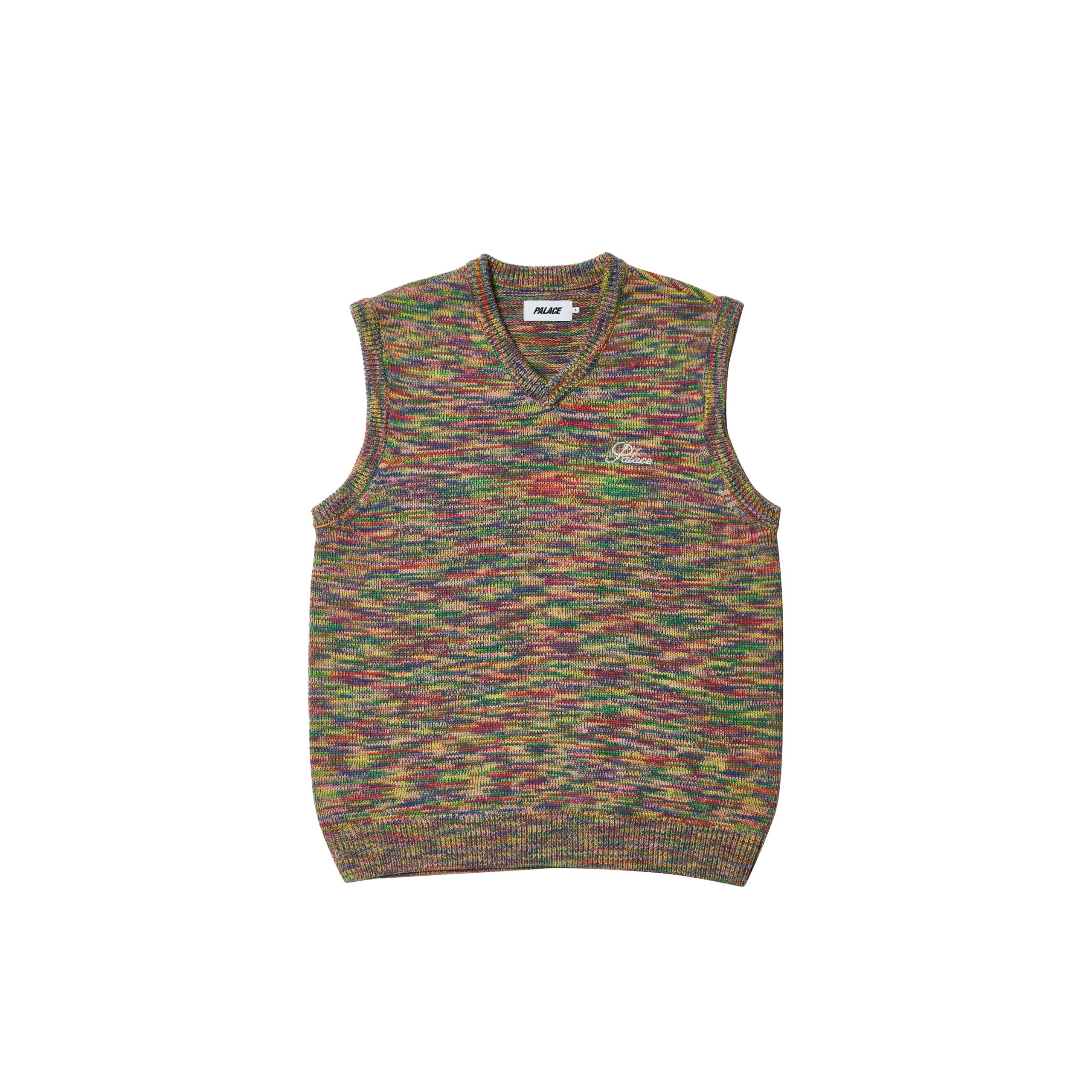 SPACE KNIT VEST MULTI