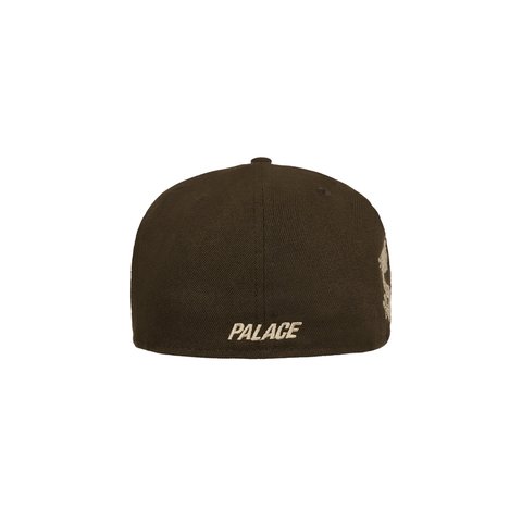 Palace DRAGON P NEW ERA LP 59FIFTY BROWN - Colorway