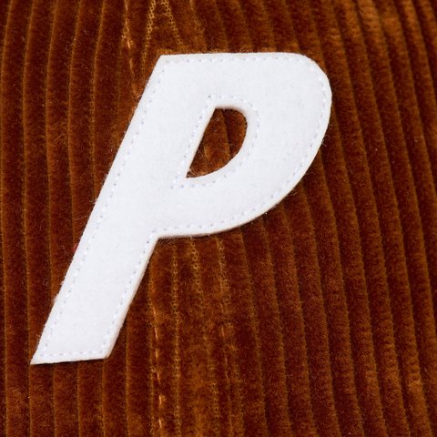 Palace CORDUROY P 6-PANEL BROWN - Colorway
