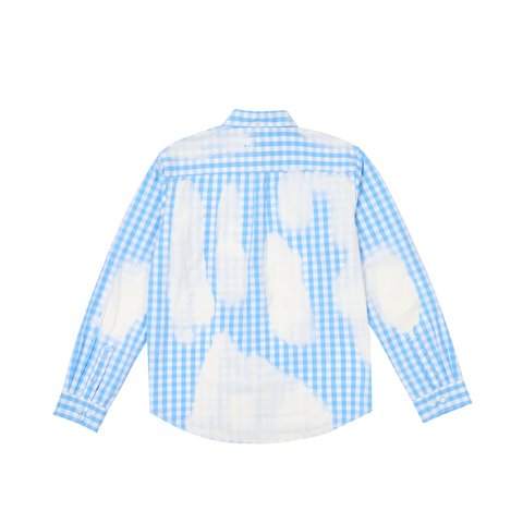 Palace BLEACHED OUT SHIRT BLUE - Colorway