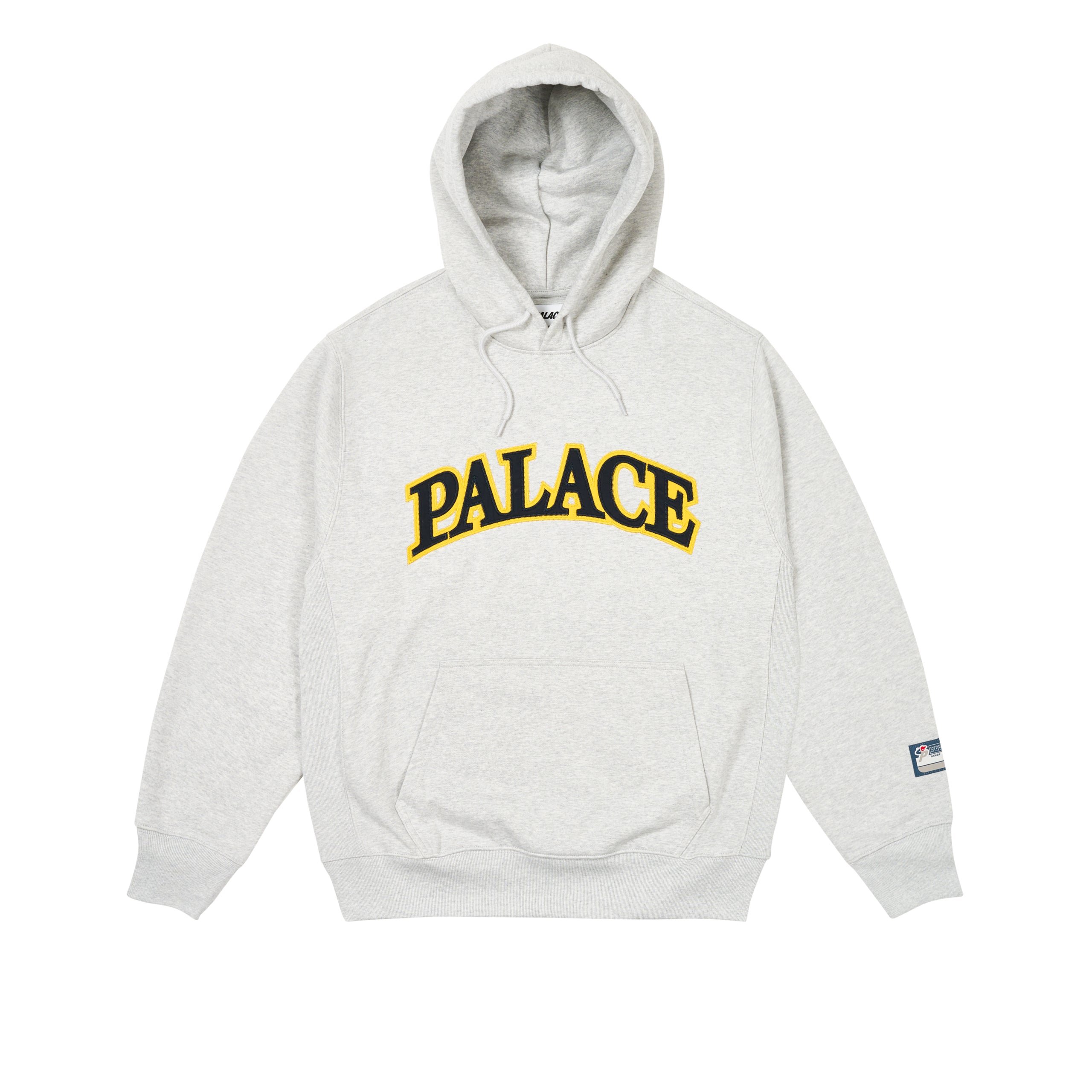 ARC APPLIQUE HOOD GREY MARL