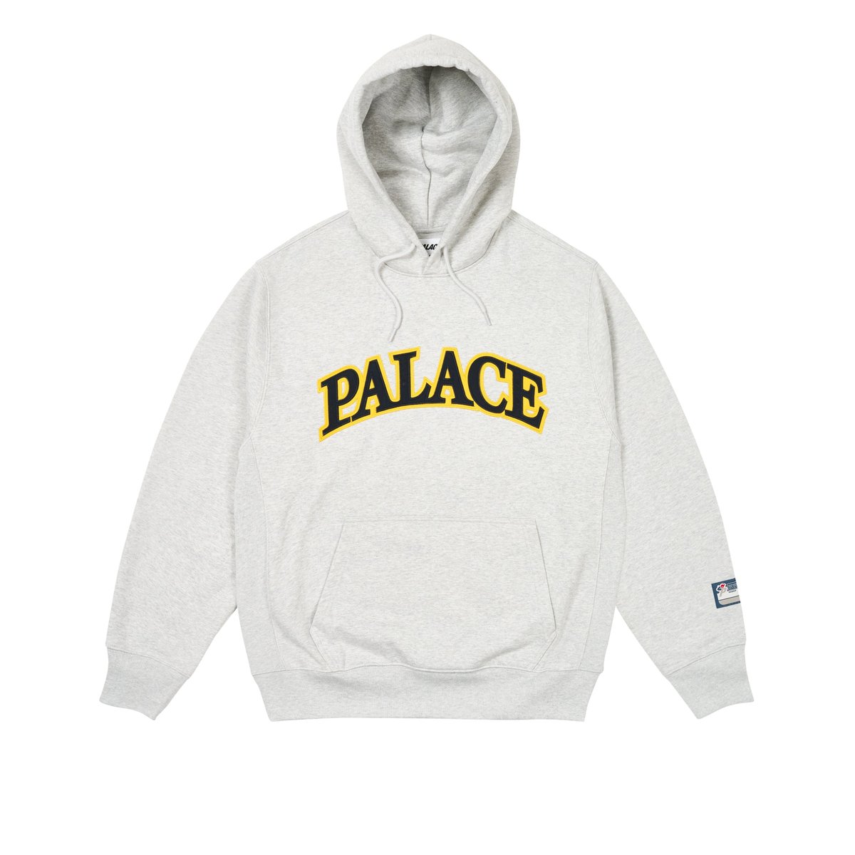 Palace ARC APPLIQUE HOOD GREY MARL (Summer 2024) - $158.00