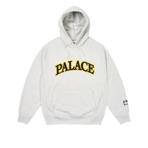 ARC APPLIQUE HOOD GREY MARL