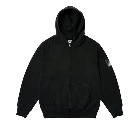 RIB HOOD BLACK