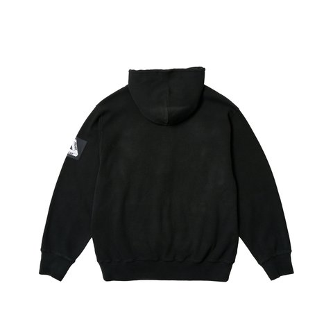 Palace RIB HOOD BLACK - Colorway