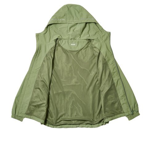 Palace LIGHTER SHELL JACKET GREEN - Colorway