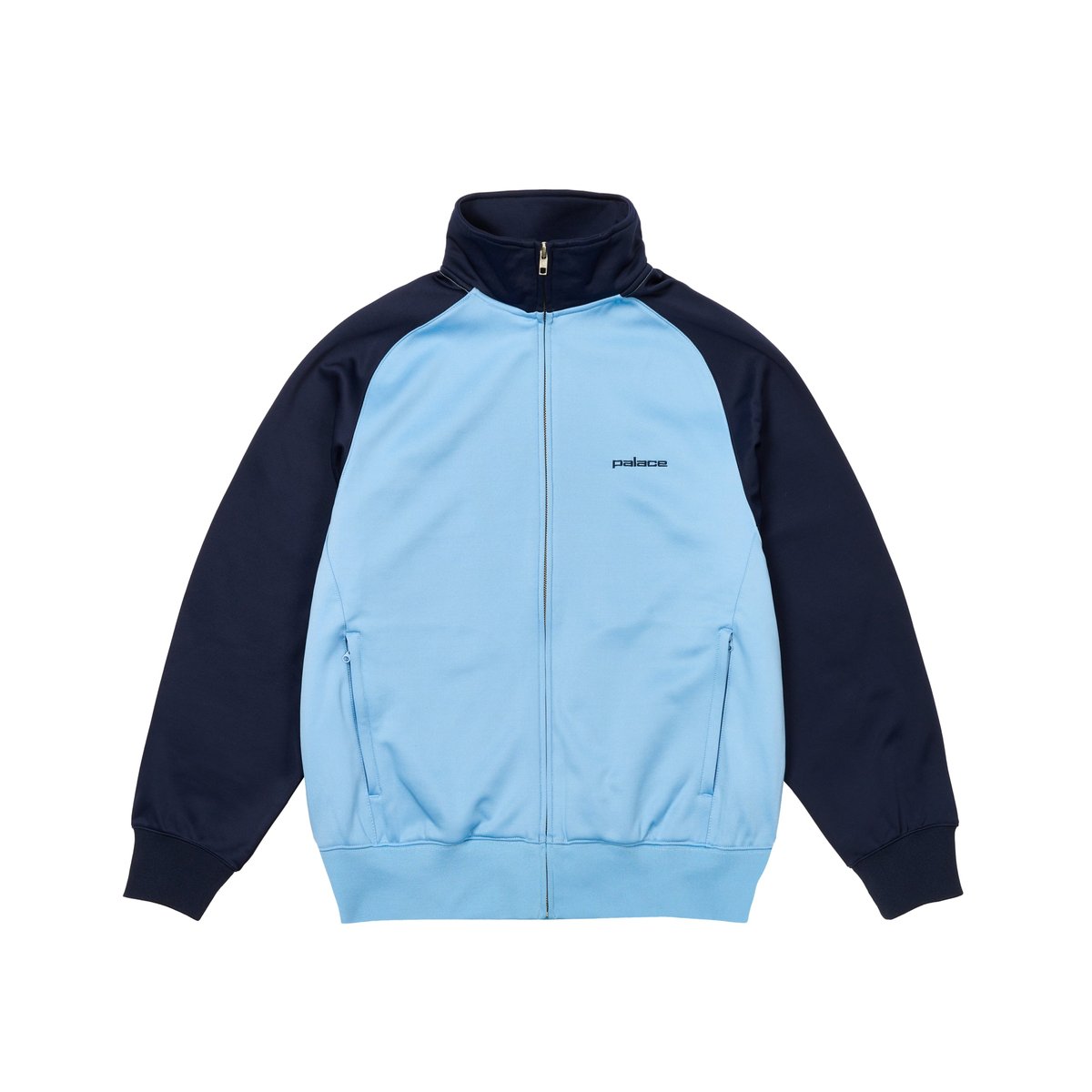POLYKNIT TRACK JACKET NAVY / FRESH AIR