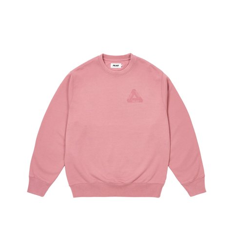 Palace SPRAY TRI-FERG CREW DUSTY MAUVE - Colorway