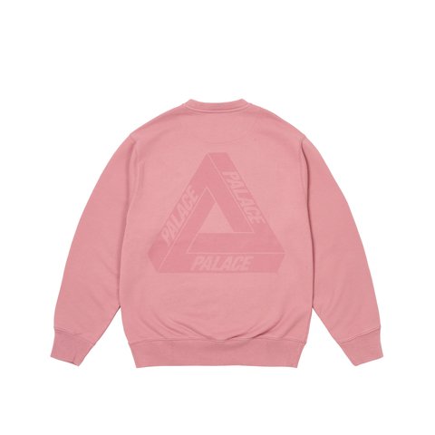 Palace SPRAY TRI-FERG CREW DUSTY MAUVE - €128.00