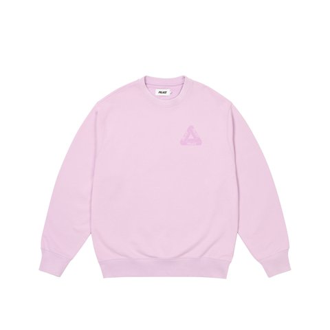 Palace SPRAY TRI-FERG CREW BLOOM PURPLE - Colorway