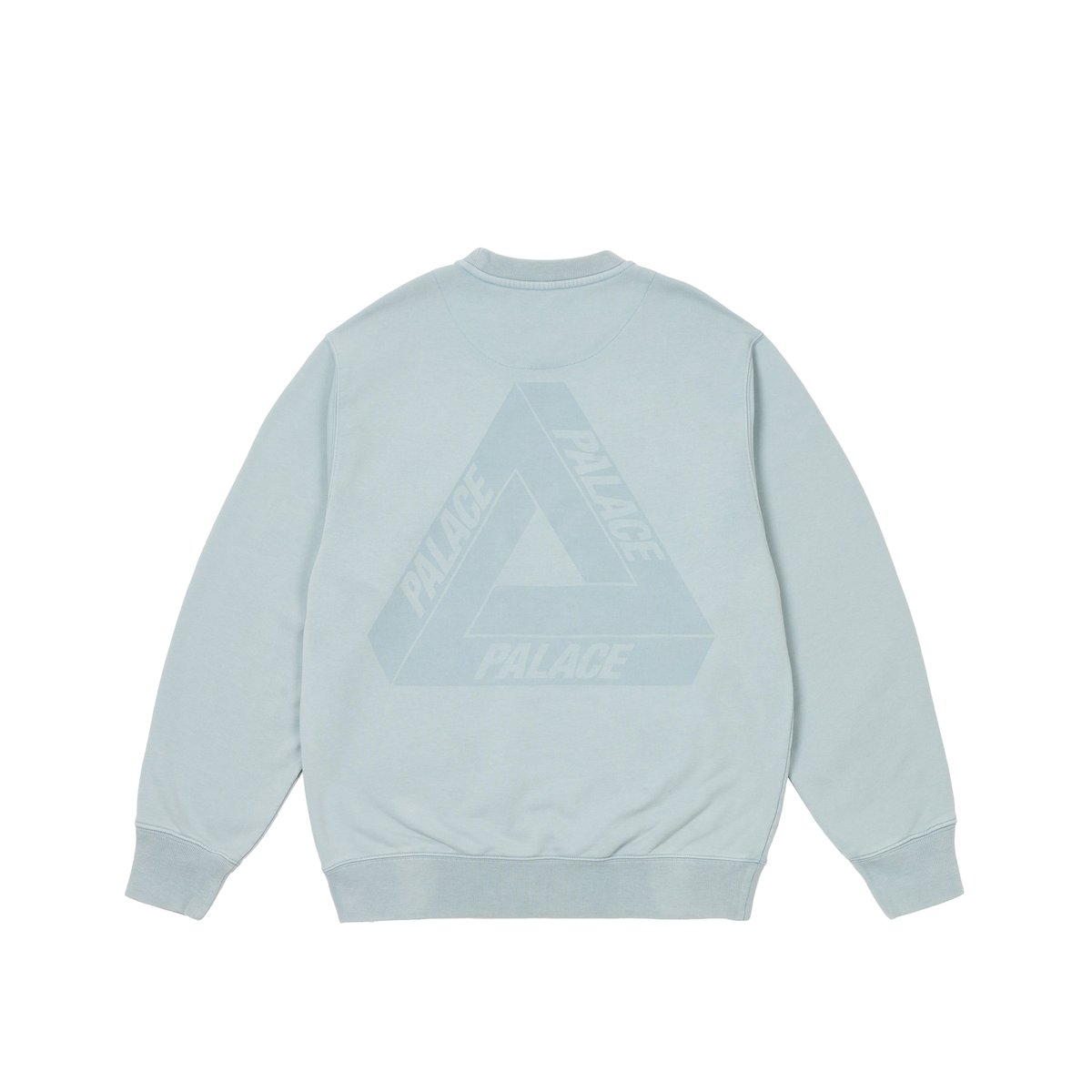 Palace SPRAY TRI-FERG CREW HAZY BLUE (Summer 2024) - €128.00