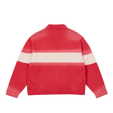 Palace WASHED MOTO JACKET TRUEST RED - Colorway