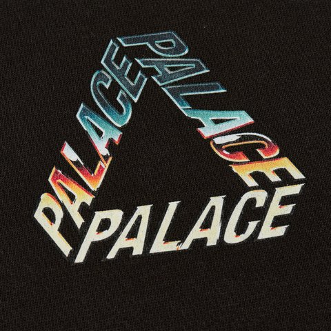 Palace CHROME P3 HOOD BLACK - Colorway