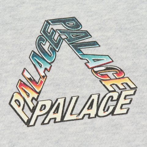 Palace CHROME P3 HOOD GREY MARL - Colorway