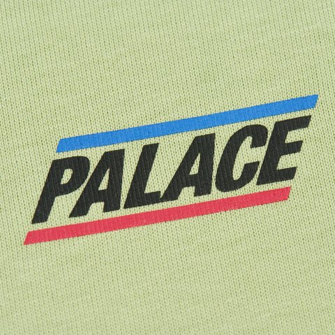 Palace BASICALLY A T-SHIRT NATURAL GREEN - Colorway