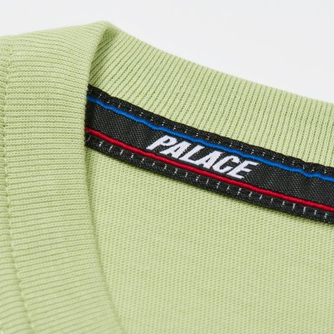 Palace BASICALLY A T-SHIRT NATURAL GREEN - Colorway