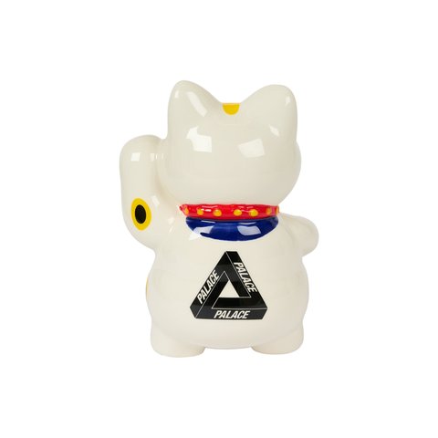 LUCKY CAT MONEY BANK WHITE