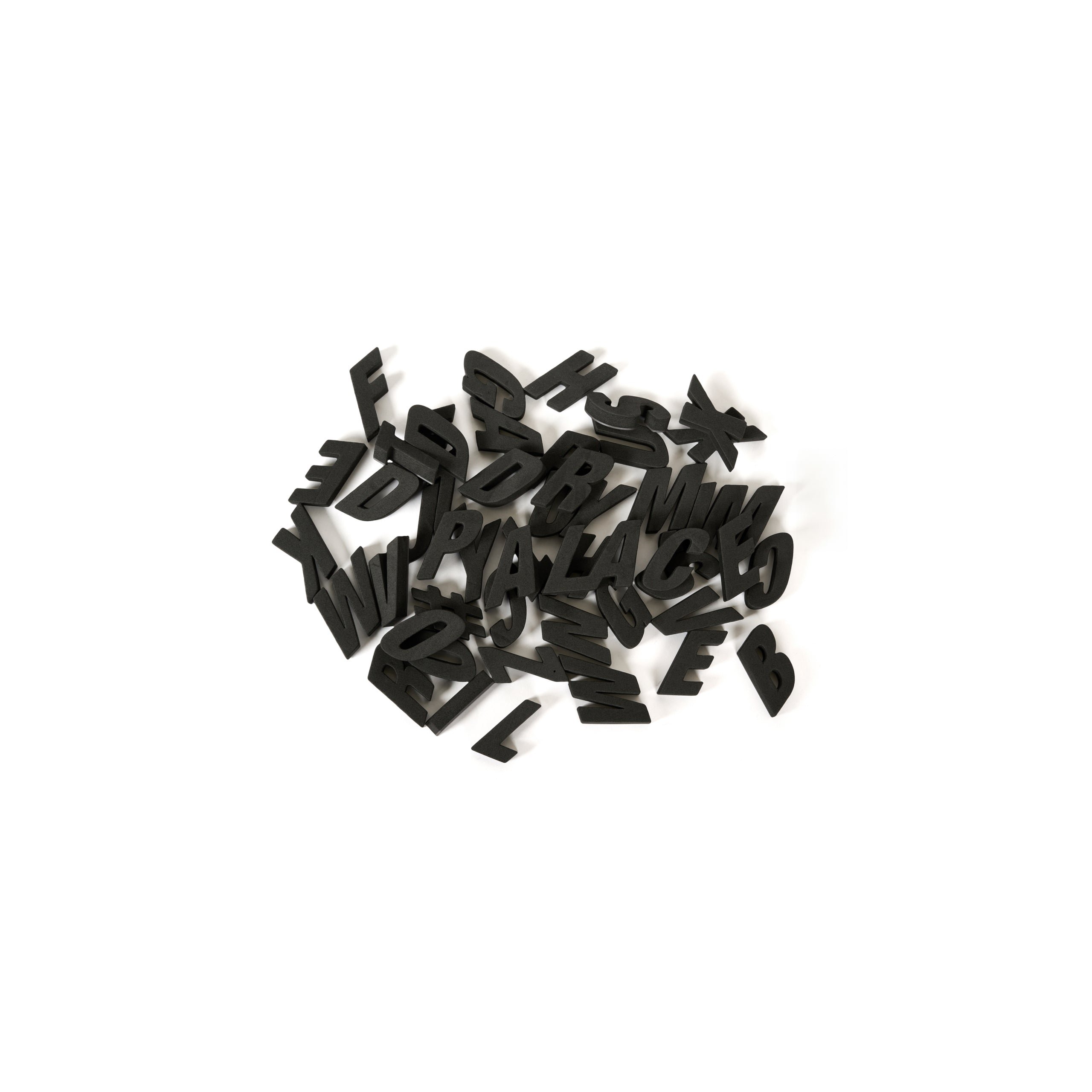 PALACE ALPHABET FRIDGE MAGNETS BLACK