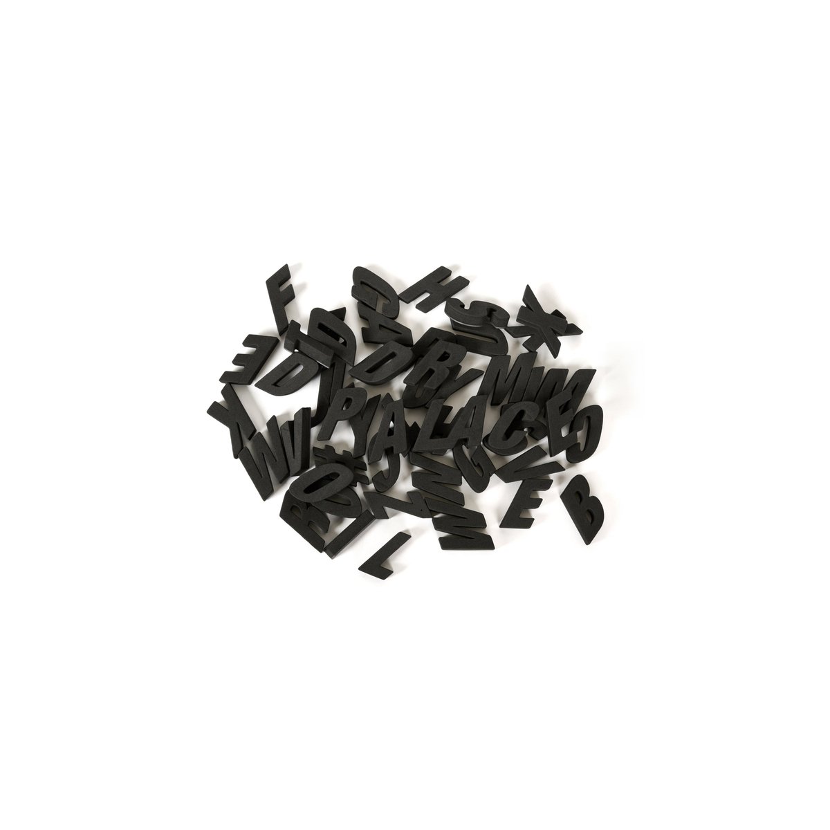 PALACE ALPHABET FRIDGE MAGNETS BLACK