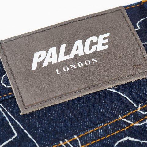 Palace P45 SPLAT JEAN INDIGO - Colorway