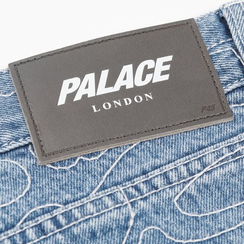 Palace P45 SPLAT JEAN STONE WASH - Colorway