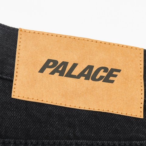 Palace JEAN SHORT BLACK WASH - Colorway