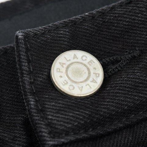 P90 BAGGY JEAN BLACK STONE WASH