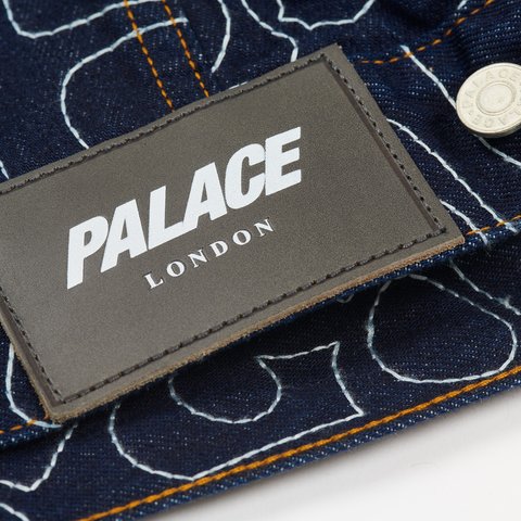 Palace SPLAT DENIM JACKET INDIGO - Colorway