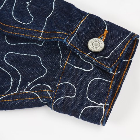 Palace SPLAT DENIM JACKET INDIGO - Colorway