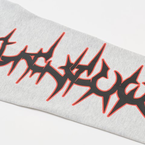 SPIKED LONGSLEEVE GREY MARL