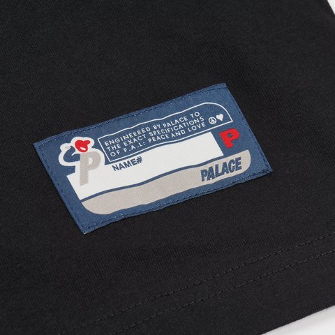 Palace ARC APPLIQUE T-SHIRT BLACK - Colorway