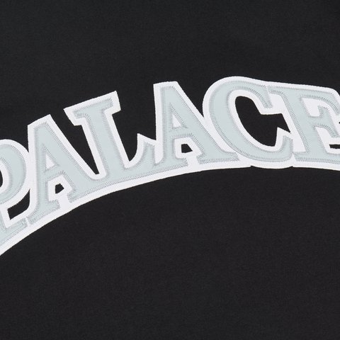 Palace ARC APPLIQUE T-SHIRT BLACK - Colorway