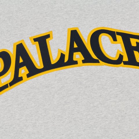 Palace ARC APPLIQUE T-SHIRT GREY MARL - Colorway