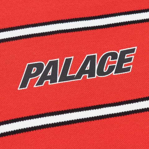 DUO STRIPE T-SHIRT TRUEST RED