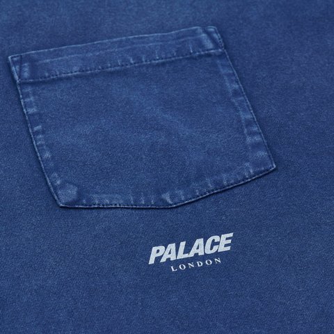 Palace PIGMENT POCKET T-SHIRT NAVY - Colorway