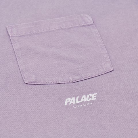 Palace PIGMENT POCKET T-SHIRT PURPLE - Colorway