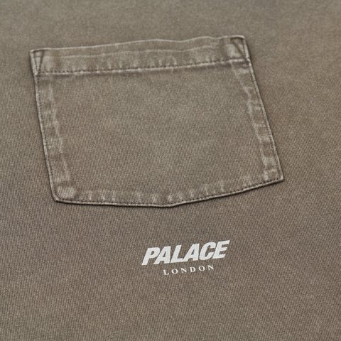 Palace PIGMENT POCKET T-SHIRT BLACK - Colorway